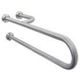 Поручень, Nofer, г 600, правый, цвет-сталь