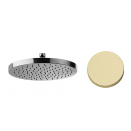 Верхний душ, Fantini, Sailing, 240*240, цвет-Matt British Gold PVD