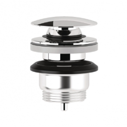 Донный клапан, Kludi, ROTEXA, для раковин, 1 1/4", цвет-хром