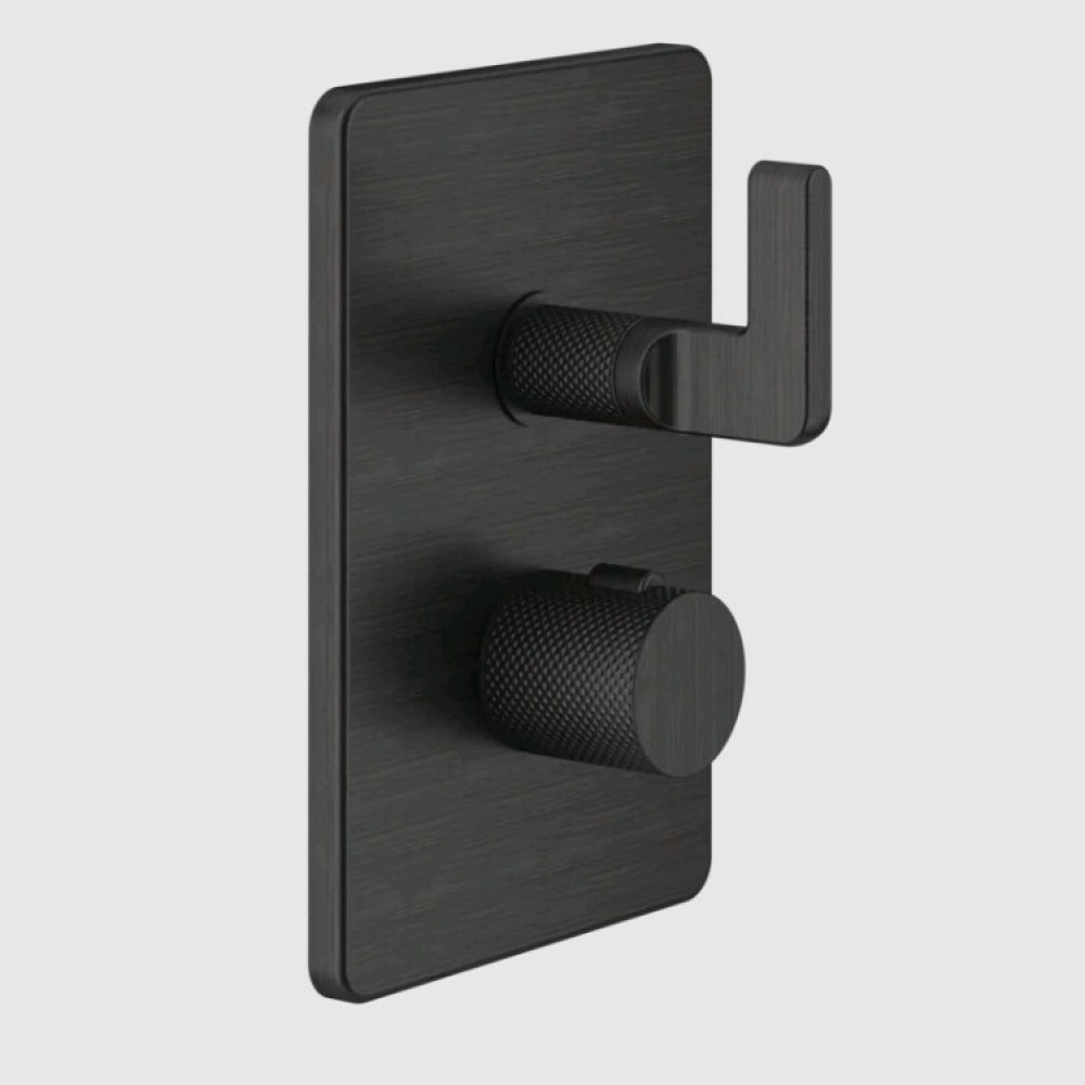 Смеситель для душа, Gessi, Inciso Bath&Shower, на 1 потребитель, цвет-Aged Bronze