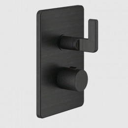 Смеситель для душа, Gessi, Inciso Bath&Shower, на 1 потребитель, цвет-Aged Bronze