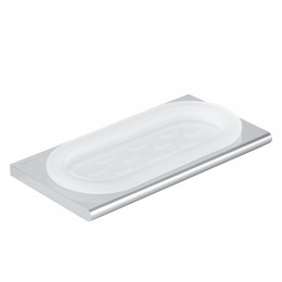 Мыльница, Splendy, Inspiration R, шгв 190*100*21.5, цвет-хром