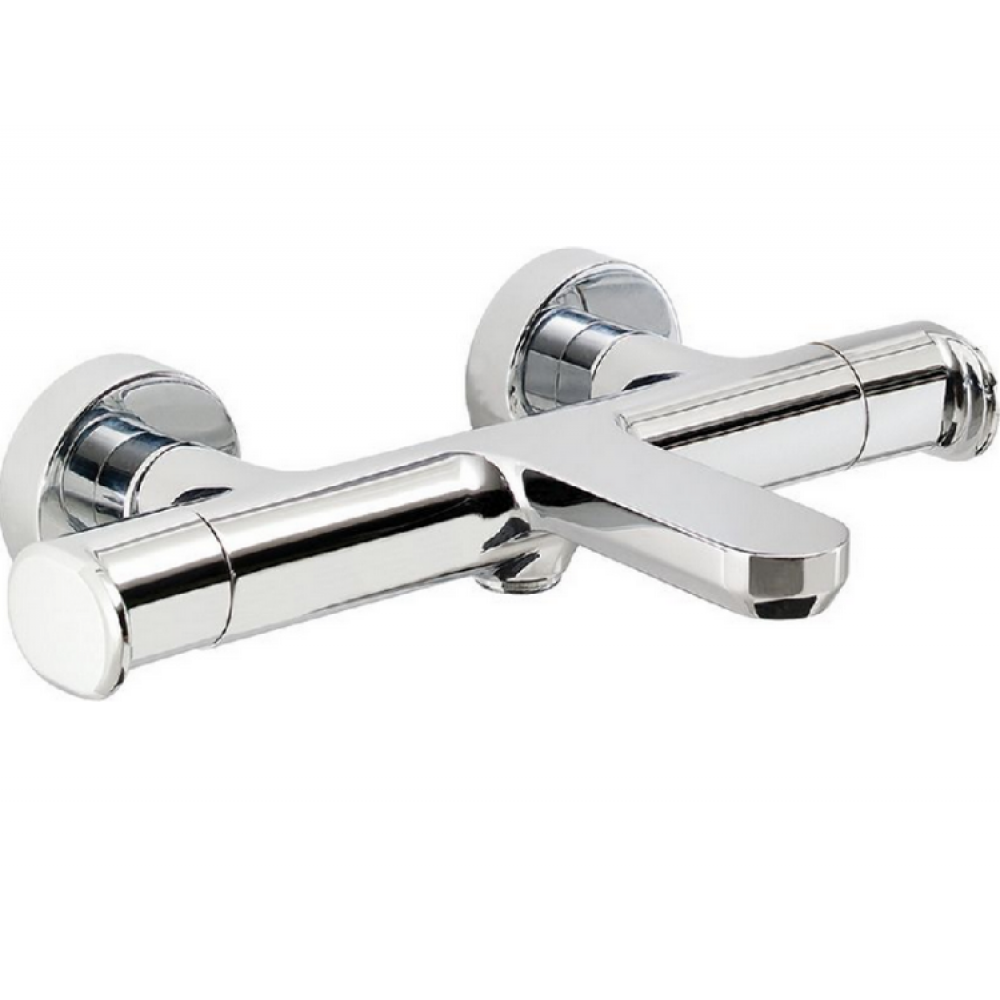 Смеситель для ванны и душа, Cisal, Lineaviva, цвет-Chrome