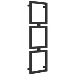 Полотенцесушитель, Сунержа, Этюд E, шгв 330*74*1050, справа, цвет-чёрный матовый