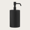 Дозатор для жидкого мыла, Gessi, Rilievo, шгв 75*97*194, цвет дозатора-черный матовый