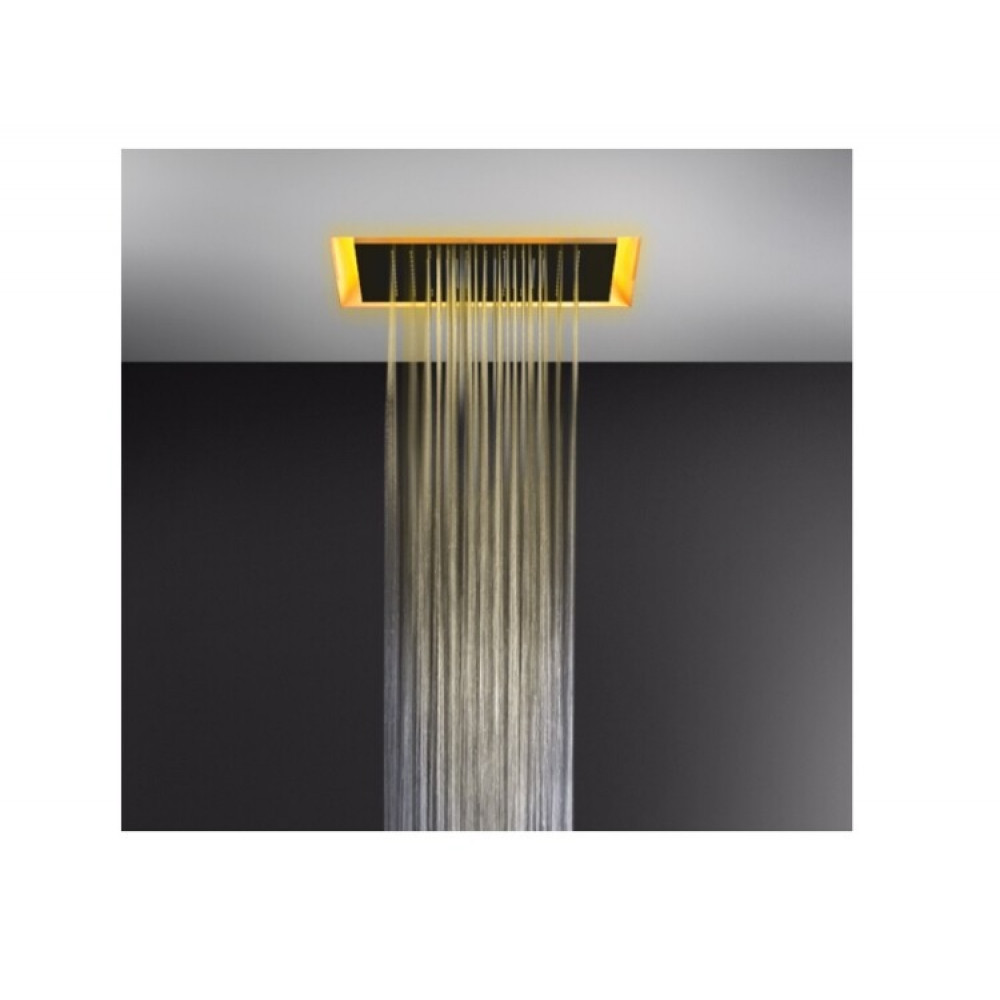 Верхняя панель, Gessi, Minimali, шгв 500*500*12, цвет-Steel Brushed