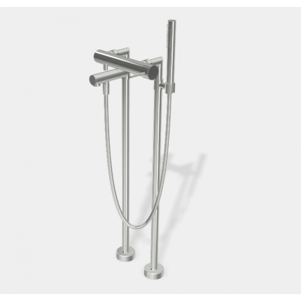 Смеситель для ванны и душа, Fima Carlo Frattini, Spillo Up, цвет-хром