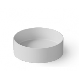 Раковина, DEA Design, Countertop basin, шгв 420*420*130, отверстия для смесителя-отсутствуют, цвет-белый матовый (Matt White, Bianco Opaco)