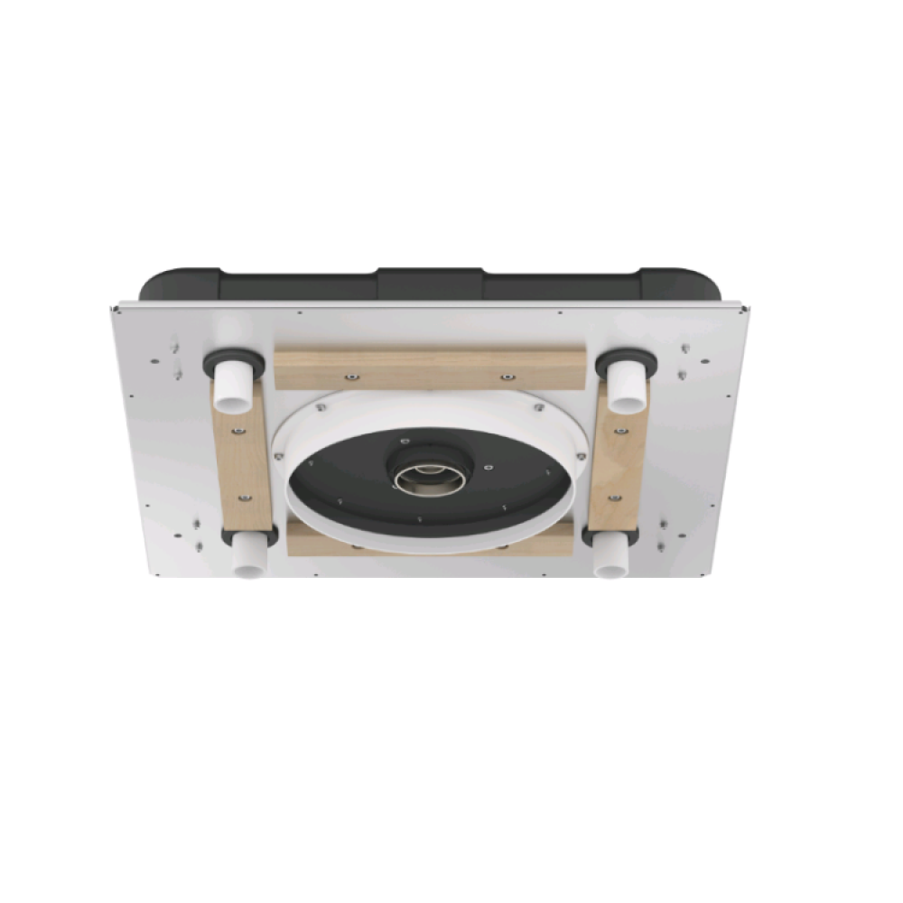 Внутренняя часть, Dornbracht, AQUAHALO, для душевой панели, скрытого монтажа на потолке, цвет-платина сатинированная