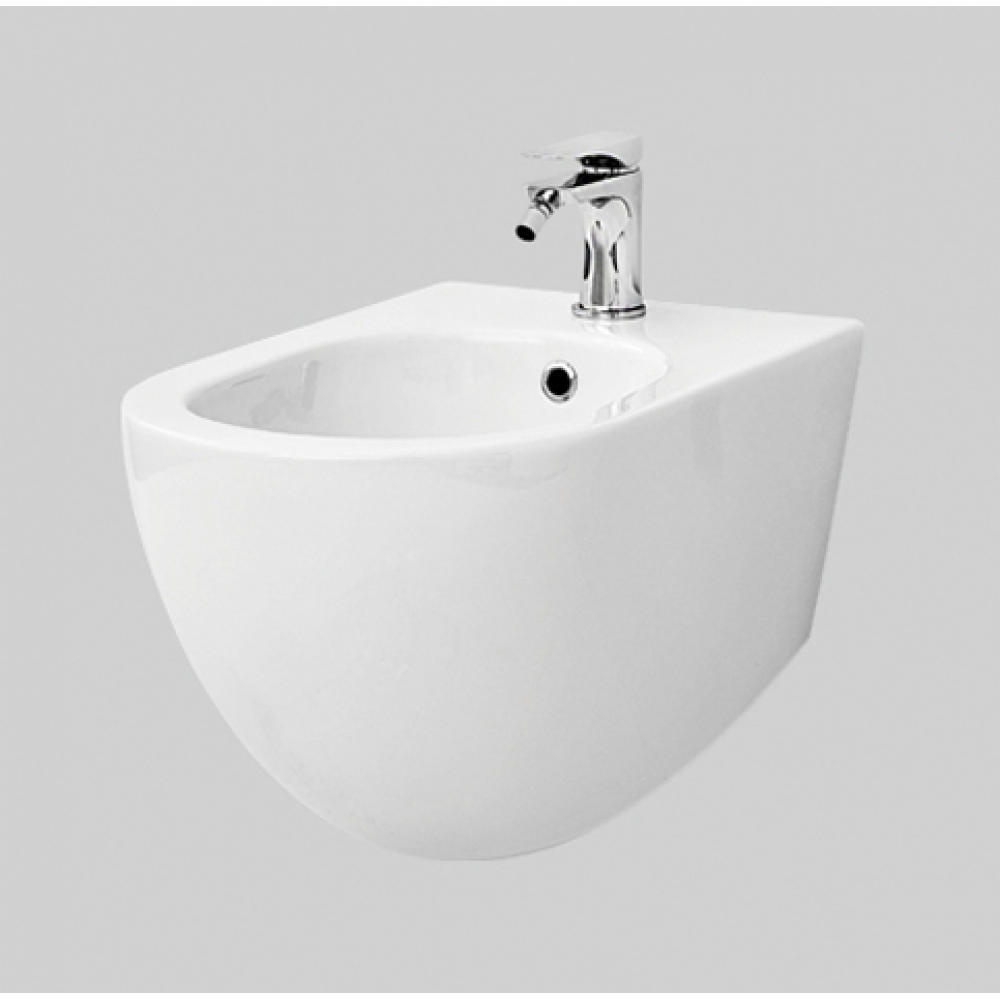 Биде, Artceram, File 2.0, подвесной, шг 370*520, Saniglaze, цвет-Glossy White