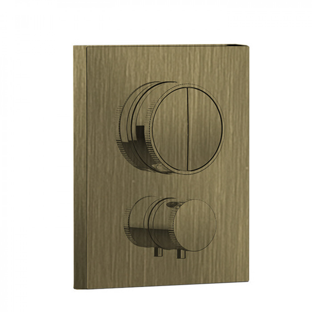 Смеситель для душа, Almar, Core, на 2 потребителя, цвет-High Brass Brushed PVD (Товар заказной, возврату не подлежит)