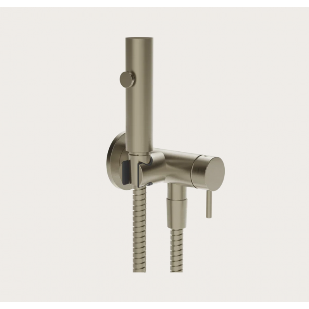 Гигиенический душ, Gessi, Inciso, цвет-Finox Brushed Nickel