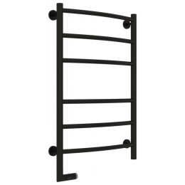 Полотенцесушитель, Сунержа, Галант 2.0, шгв 550*106-121*862, нижнее слева, МЭМ, цвет-черный матовый