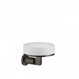 Мыльница, Gessi, Inciso, шгв 115*125*84, цвет-хром/белый