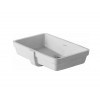 Раковина, Duravit, Vero, шгв 485*315*160, отверстия для смесителя-отсутствуют, WonderGliss, цвет-белый
