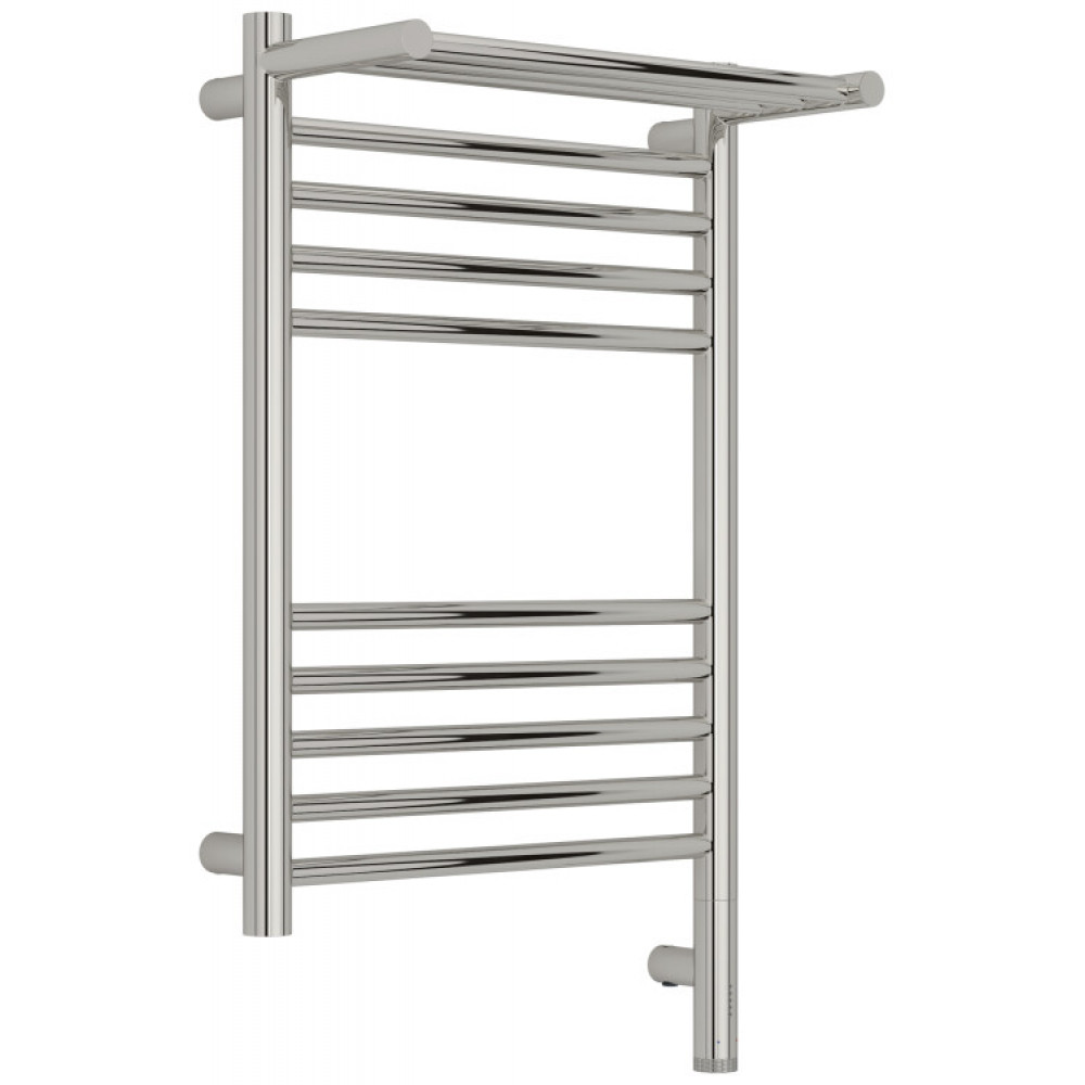 Полотенцесушитель, Сунержа, Богема 3.1, с 1 полкой, шгв 432*215*724, нижнее справа, МЭМ, цвет-сталь (без покрытия)