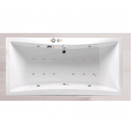 Гидромассажная ванна, Huppe, Bowcase, шг 2000*1000, есть, цвет-белый