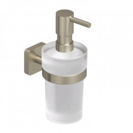 Дозатор для жидкого мыла, Kludi, VELA S, шгв 72*117*180, цвет дозатора-никель брашированный