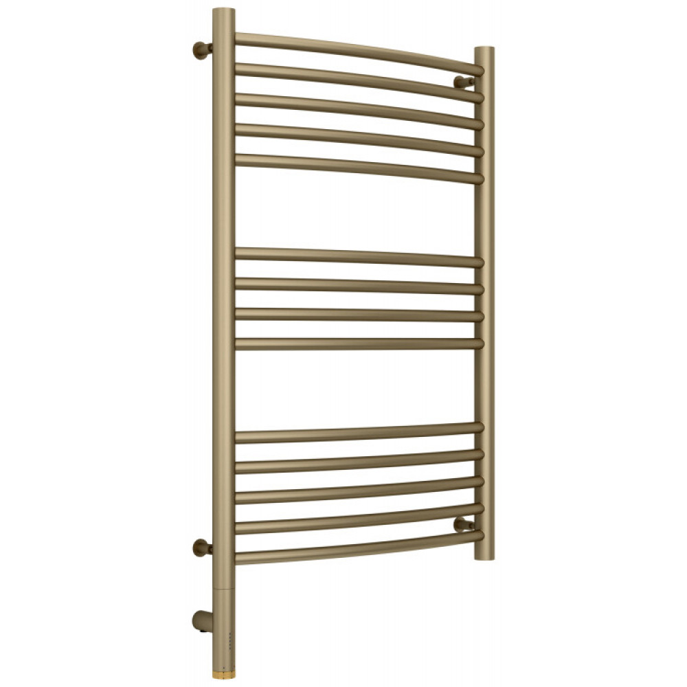 Полотенцесушитель, Сунержа, Богема 3.0, выгнутая, шгв 532*103*924, нижнее слева, МЭМ, цвет-золотой шёлк