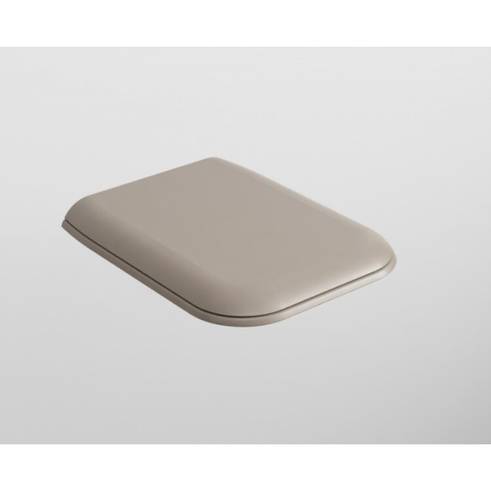 Сиденье для унитаза, Cielo, Shui Comfort, шг 375*470, цвет-Arenaria, тип дефекта - точки