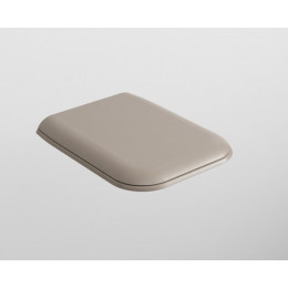 Сиденье для унитаза, Cielo, Shui Comfort, шг 375*470, цвет-Arenaria, тип дефекта - точки