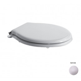 Сиденье для унитаза, Globo, Paestum, шг 368*415, цвет-белый Rovere BIANCO