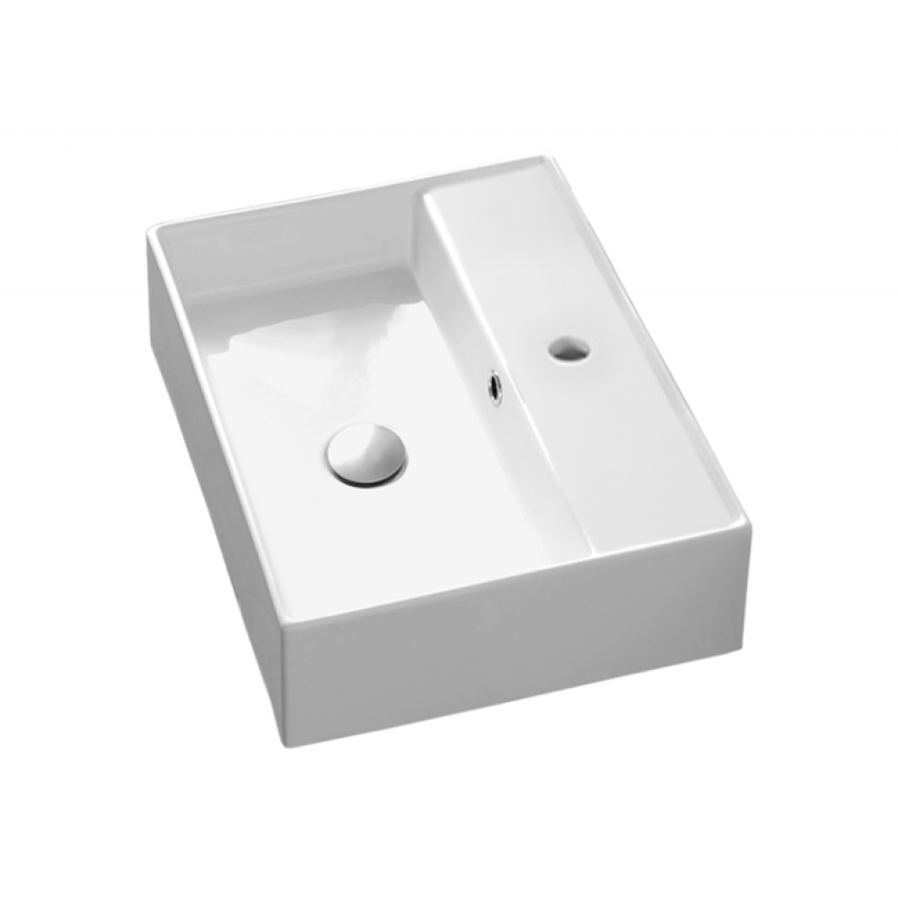 Раковина, Scarabeo, Teorema 2.0, шгв 505*385*140, цвет-белый