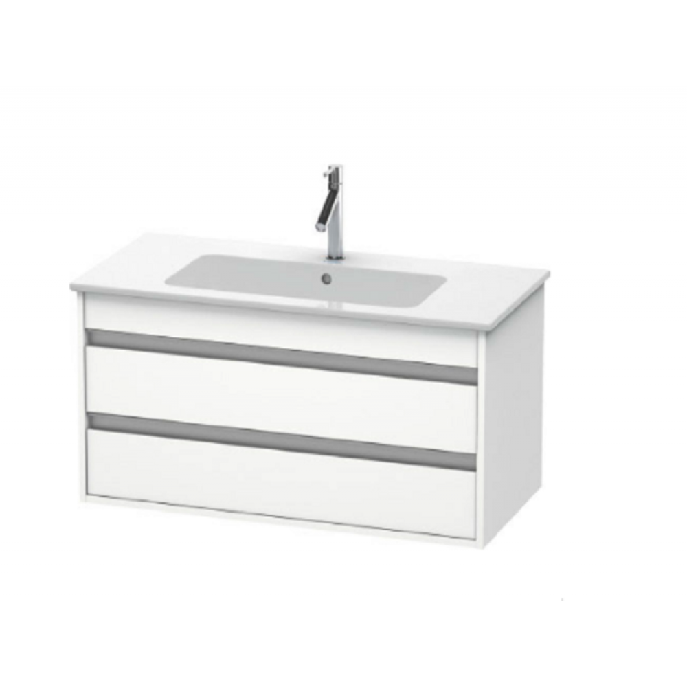 Тумба под раковину, Duravit, Ketho, шгв 1000*475*480, раковина-необходимо заказать, цвет-белый матовый
