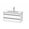 Тумба под раковину, Duravit, Ketho, шгв 1000*475*480, раковина-необходимо заказать, цвет-белый матовый