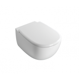 Унитаз, Globo, DAILY, подвесной, шгв 350*530*330, цвет-белый матовый (Matt White, Bianco Opaco)