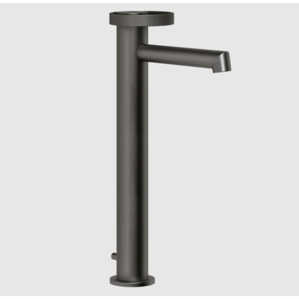 Смеситель для раковины, Gessi, Anello, цвет-Black Metal Brushed PVD