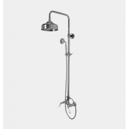 Душевая стойка, Fima Carlo Frattini, Herend, цвет-золото/белый