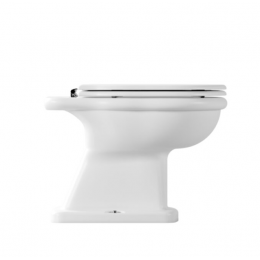 Унитаз, Alice, Boheme, напольный, шгв 540*350*390, Aliglaze+, цвет-белый