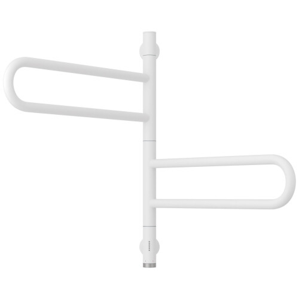 Полотенцесушитель, Сунержа, Парео 4.0, поворотный, шгв 50*535*567, нижнее, цвет-белый матовый