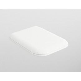 Сиденье для унитаза, Cielo, Shui Comfort, шг 375*470, цвет-Talco, тип дефекта - точки
