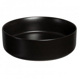 Раковина, Splendy, Bliss, шгв 405*405*120, отверстия для смесителя-отсутствуют, цвет-черный матовый