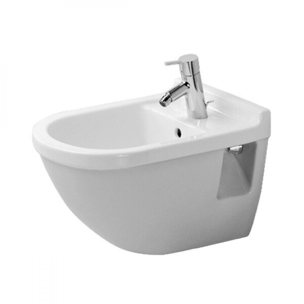 Биде подвесное, Duravit, Starck 3, шгв 365*540*355, цвет-белый