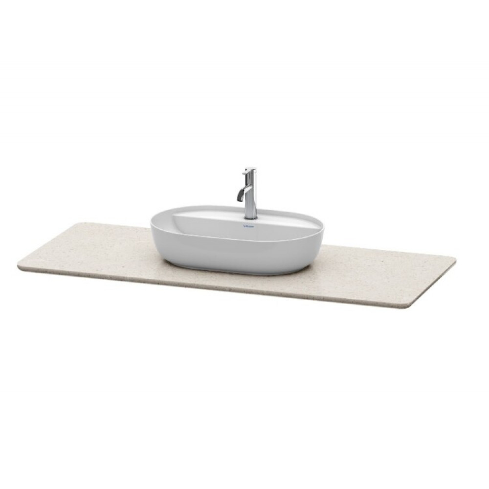 Столешница, Duravit, Luv, шгв 1388*595*20, цвет-песочный структурный