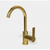 Смеситель для раковины, Fima Carlo Frattini, Mast, цвет-золото