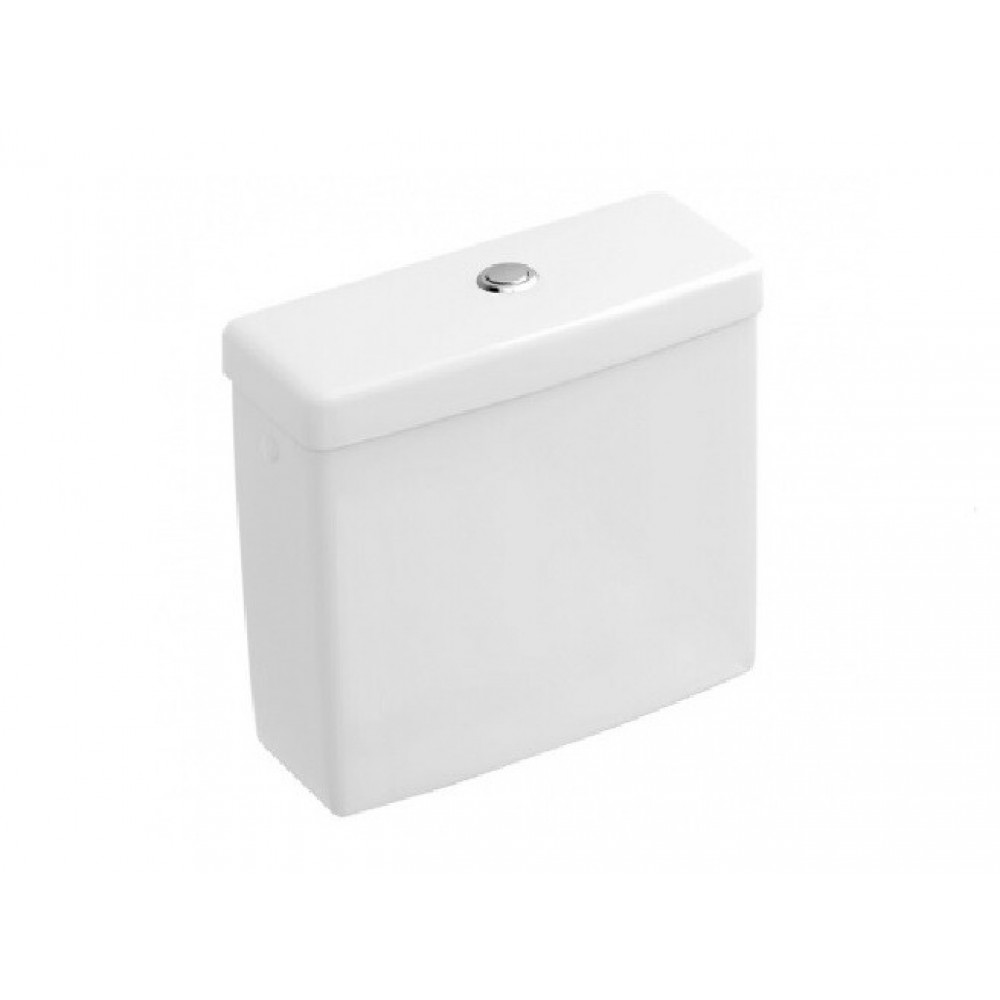 Сливной бачок, Villeroy&Boch, Subway, шгв 370*185*410, цвет-альпийский белый