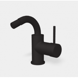 Смеситель для биде, Fima Carlo Frattini, Spillo Up, цвет-чёрный матовый