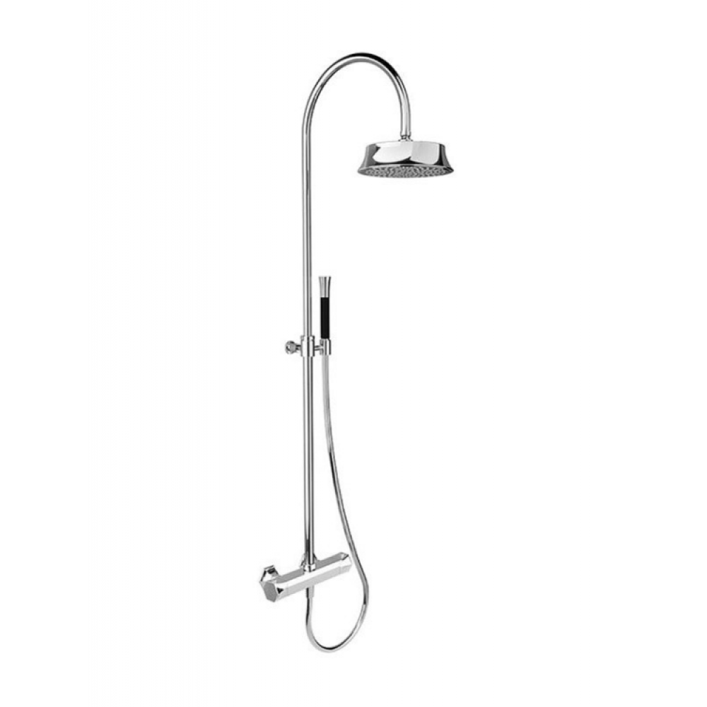 Душевая стойка, Cisal, Chérie, цвет-Chrome