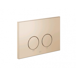 Клавиша смыва, Dornbracht, для унитаза, шгв 246*12*169, цвет-золото светлое сатинированное (Light Gold Satin)