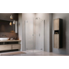 Дверь, Radaway, Essenza KDD, шв 900*2000, петли-слева, хром, цвет стекла-прозрачный, Easy Clean