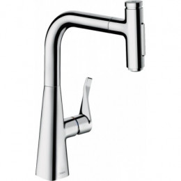 Смеситель для кухни, Hansgrohe, Metris Select M71, цвет-хром