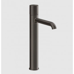 Смеситель для раковины, Gessi, Habito Diamantato, цвет-Black Metal Brushed PVD