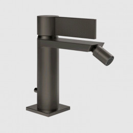 Смеситель для биде, Gessi, Inverso Diamantato, цвет-Black Metal Brushed PVD