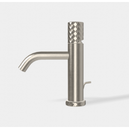 Смеситель для раковины, Fima Carlo Frattini, Spillo Tech,  X COLLECTION, цвет-никель брашированный