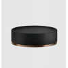 Мыльница, Gessi, Inciso, шгв 115*115*35, цвет-чёрный/Copper Brushed PVD