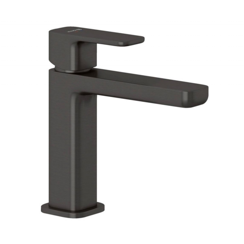 Смеситель для раковины, Kludi, Renon, цвет-сталь оружейная